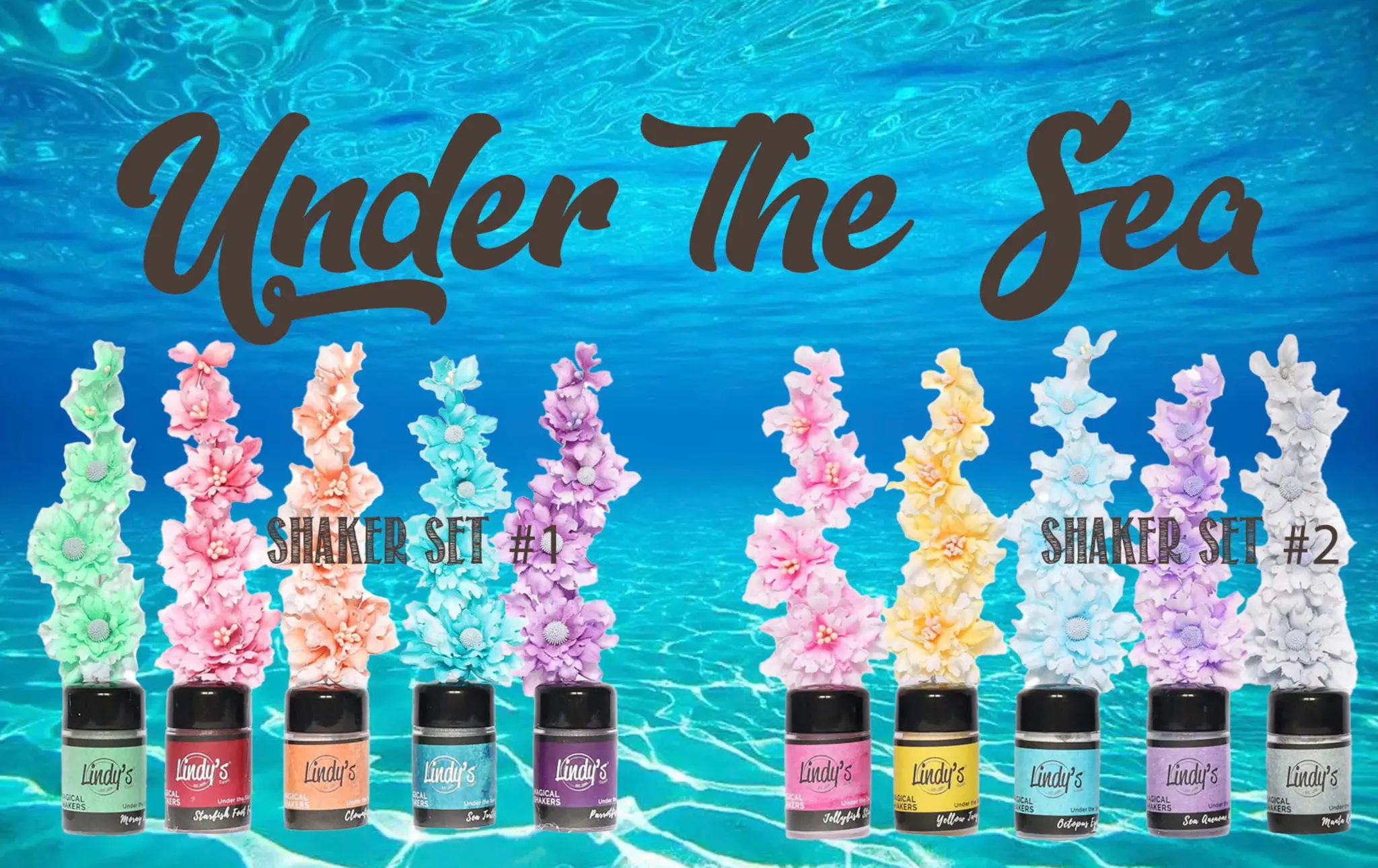 Lindy's Stamp Gang Under the Sea 1 Magical Shaker 2.0 SET