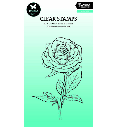 Studio Light SL Clear Stamp Single rose Essentials nr.693