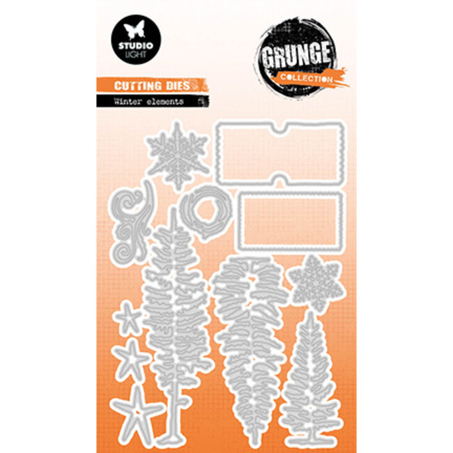 Studio Light GR Cutting Die Winter elements Grunge Collection nr.832