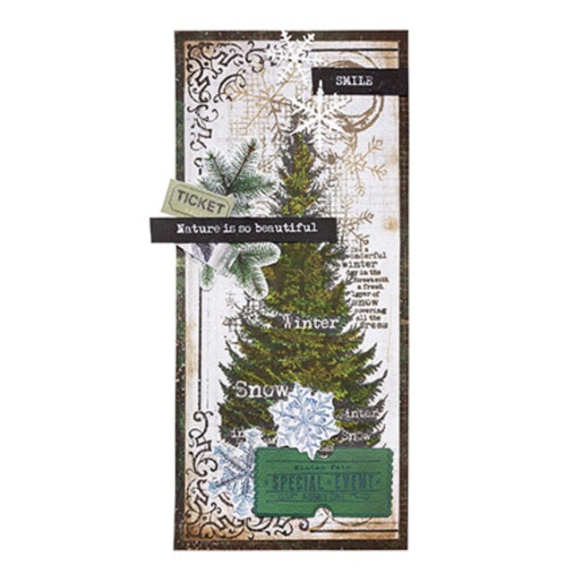 Studio Light GR Cutting Die Winter elements Grunge Collection nr.832