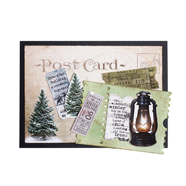 Studio Light GR Die-cut Paper Pad Paper elements Grunge Collection nr.188