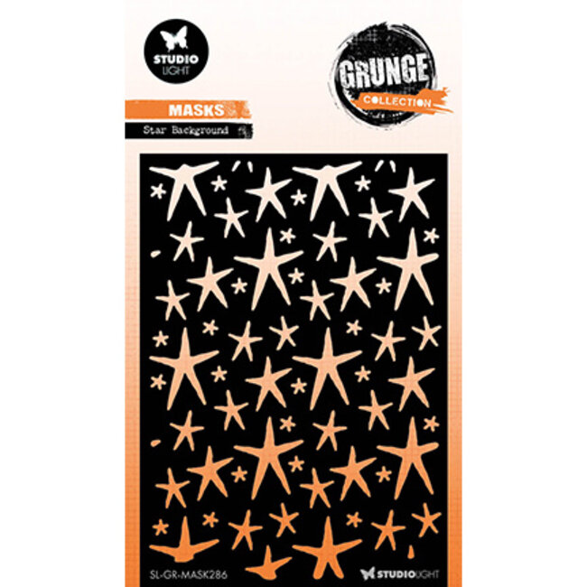 Studio Light  GR Mask Star background Grunge Collection nr.286