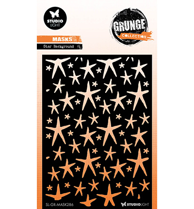 Studio Light GR Mask Star background Grunge Collection nr.286