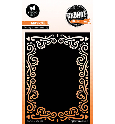 Studio Light GR Mask Swirly frame Grunge Collection nr.287