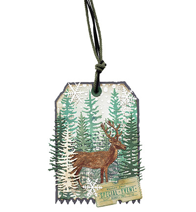 Studio Light  GR Clear Stamp Forest wonders Grunge Collection nr.681