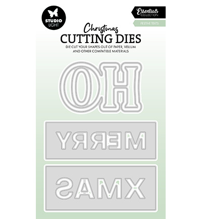 Studio Light SL Cutting Dies Festive texts Essentials nr.846