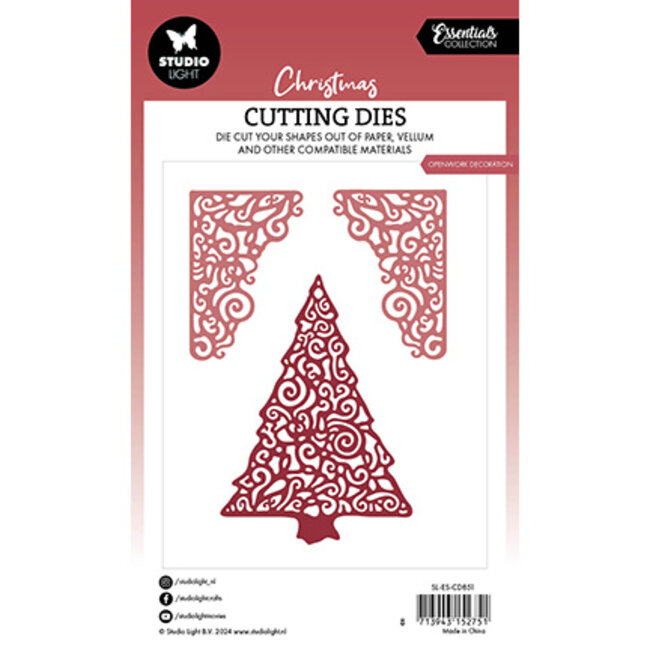 Studio Light SL Cutting Dies Openwork decoration Essentials nr.851