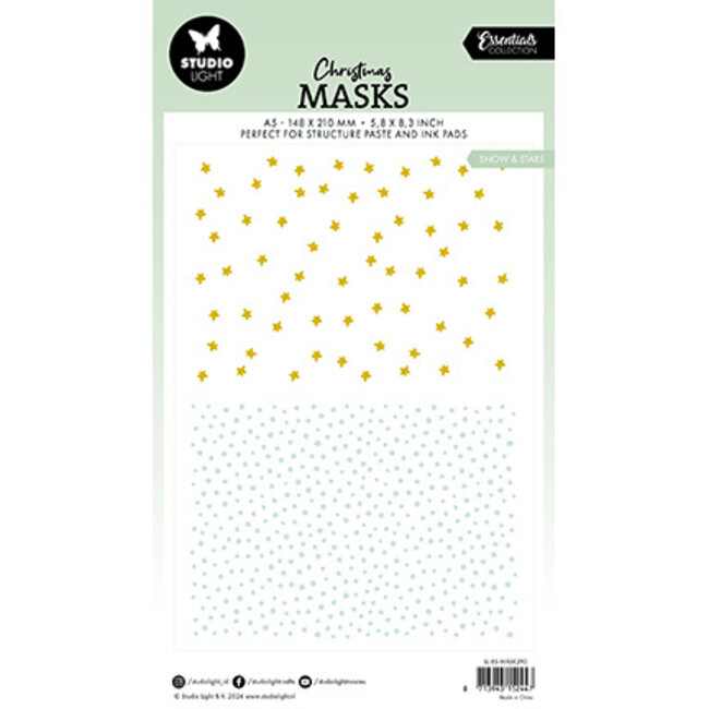Studio Light SL Mask Snow & stars Essentials nr.290