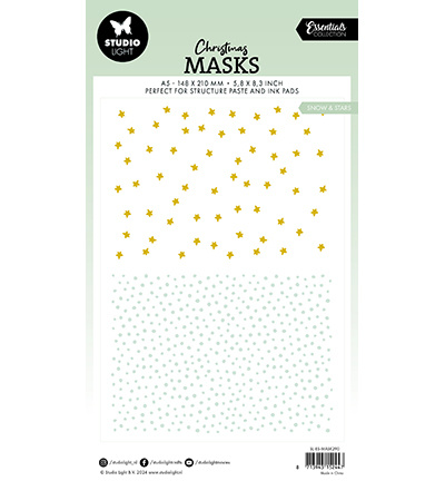 Studio Light SL Mask Snow & stars Essentials nr.290