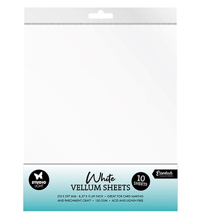 Studio Light SL Vellum Sheets 150grs. White Essentials nr.04