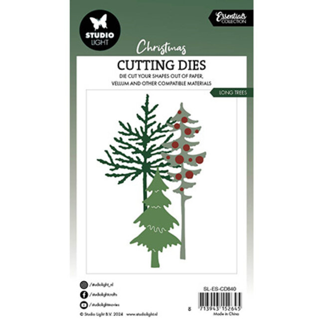 Studio Light  SL Cutting Dies Long trees Essentials nr.840