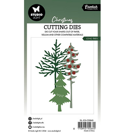 Studio Light  SL Cutting Dies Long trees Essentials nr.840