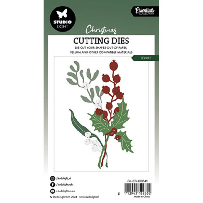 Studio Light  SL Cutting Dies Berries Essentials nr.841