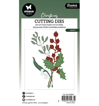 Studio Light  SL Cutting Dies Berries Essentials nr.841