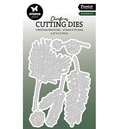 Studio Light SL Cutting Dies Pine branch Essentials nr.842