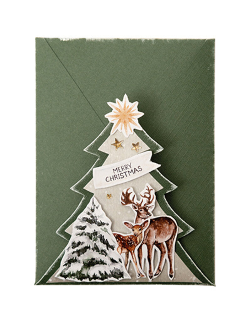 Studio Light  SL Design Paper Pad Festive Forest Essentials nr.200