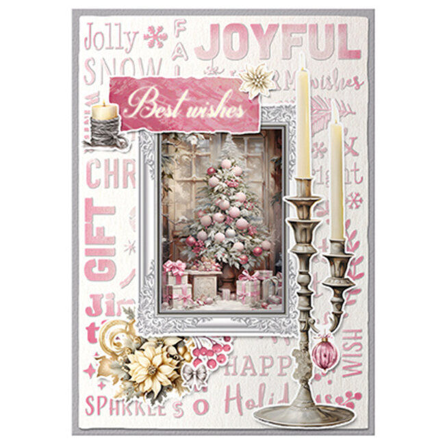 Studio Light  SL Embossing Folder Joyful collage Essentials nr.22