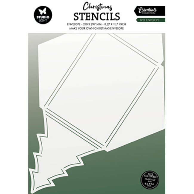 Studio Light  SL Stencil Tree Envelope Essentials nr.03