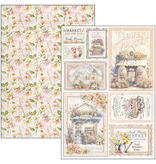 Ciao Bella FLOWER SHOP CREATIVE PAD A4 9/PKG