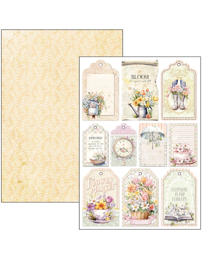 Ciao Bella FLOWER SHOP CREATIVE PAD A4 9/PKG