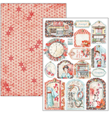 Ciao Bella LAND OF THE RISING SUN CREATIVE PAD A4 9/PKG