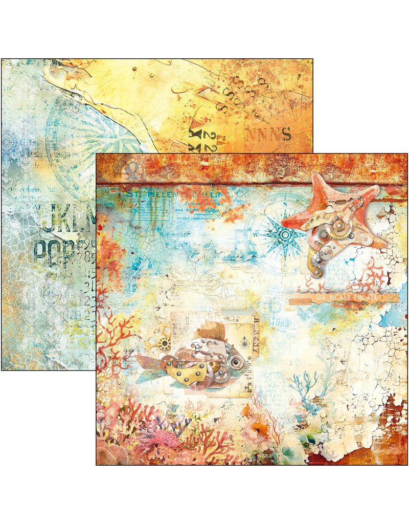 Ciao Bella CORAL REEF PAD 8"X8" 12/PKG