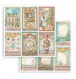 Stamperia Scrapbooking Small Pad 10 sheets cm 20,3X20,3 (8"X8") - The  Nutcracker