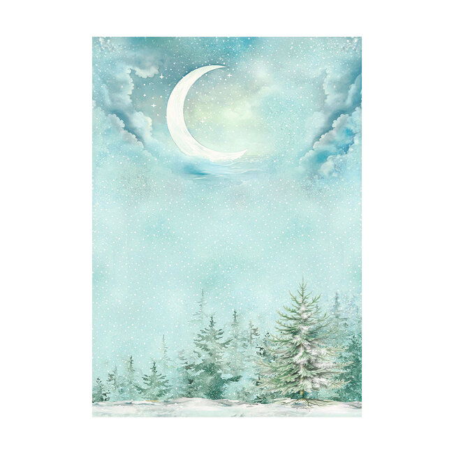 Stamperia Selection 8 Rice paper A6 backgrounds - The Nutcracker