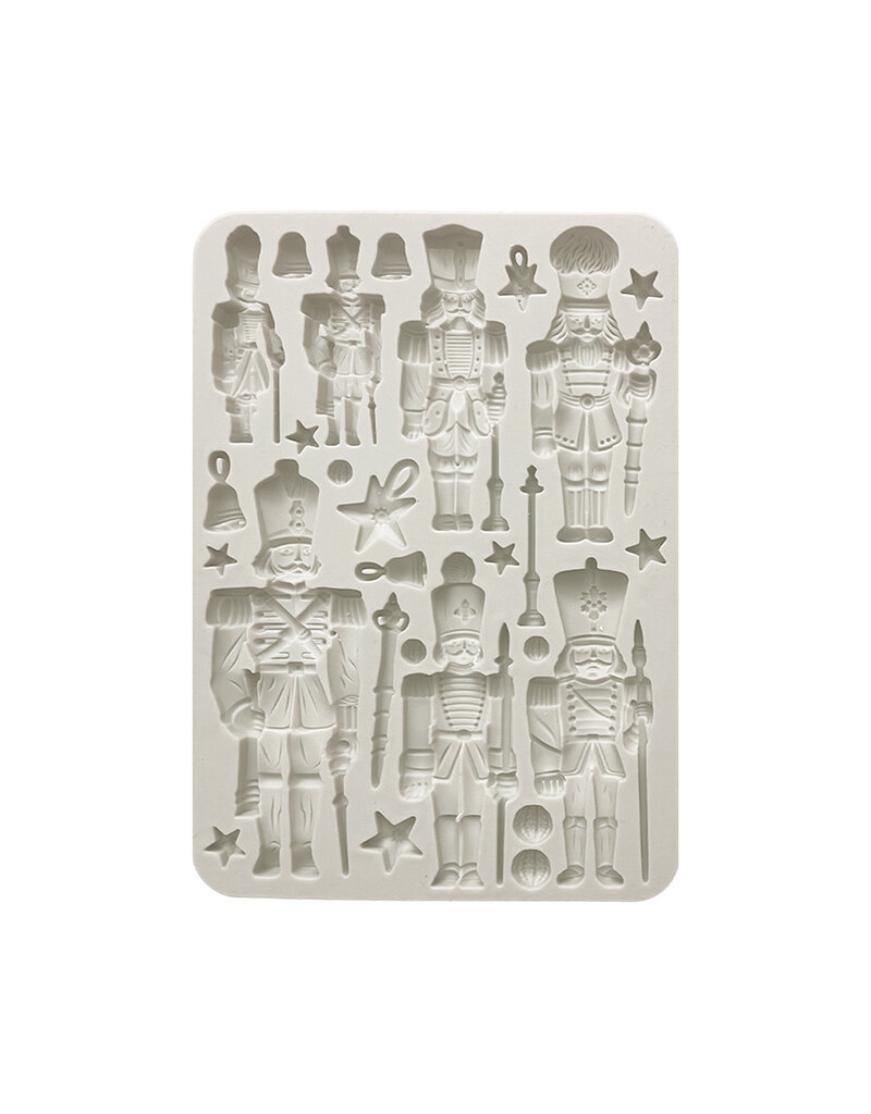 Stamperia Silicon mold A5 - The Nutcracker soldiers