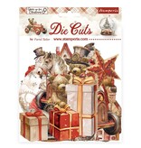 Stamperia Die cuts assorted - Gear up for Christmas