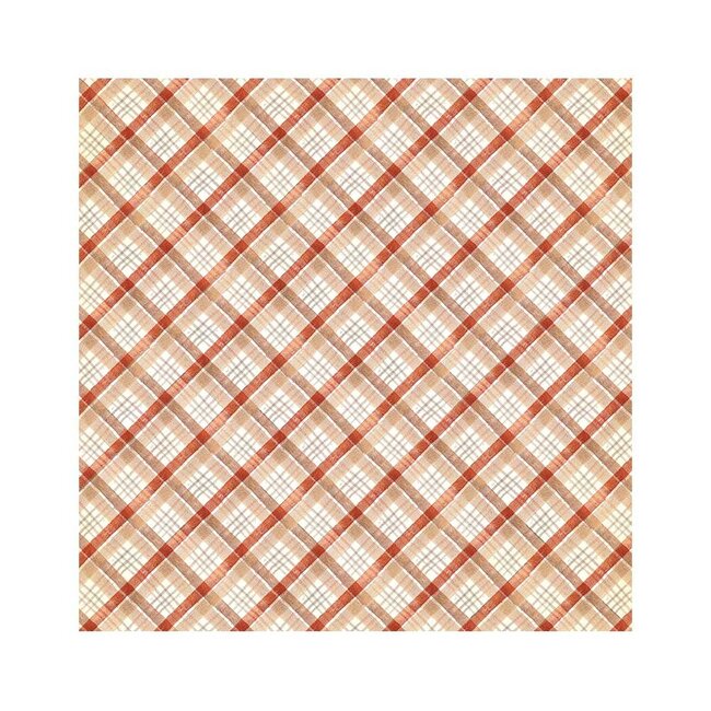 Stamperia Pack 4 sheets fabric cm 30x30 - Gear up for Christmas