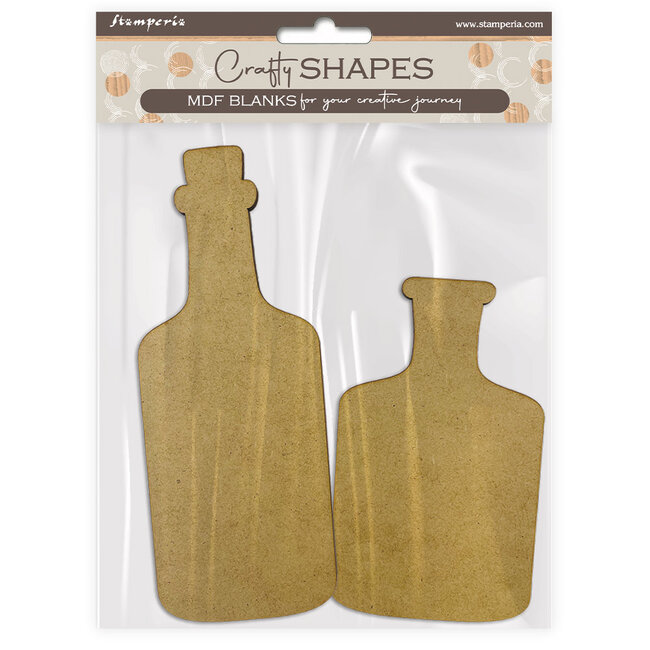 Stamperia Crafty shapes: Bottles