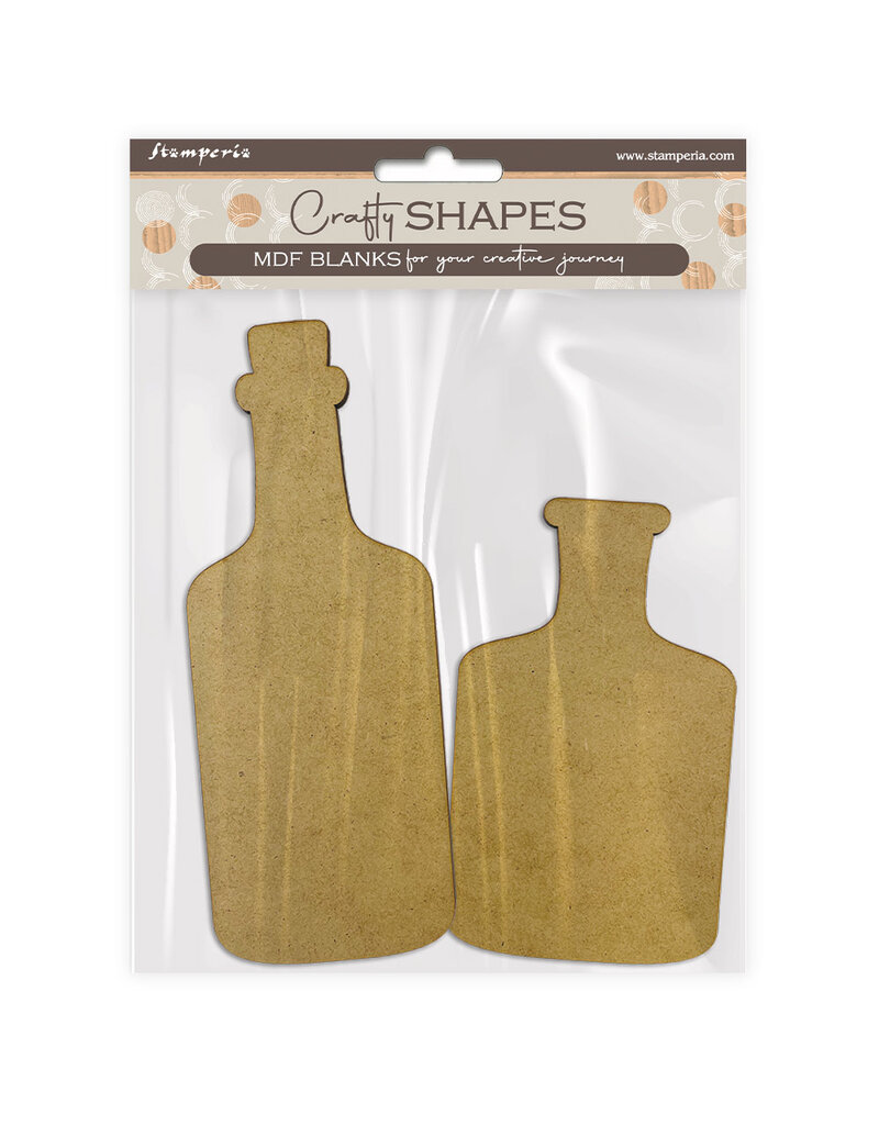 Stamperia Crafty shapes: Bottles