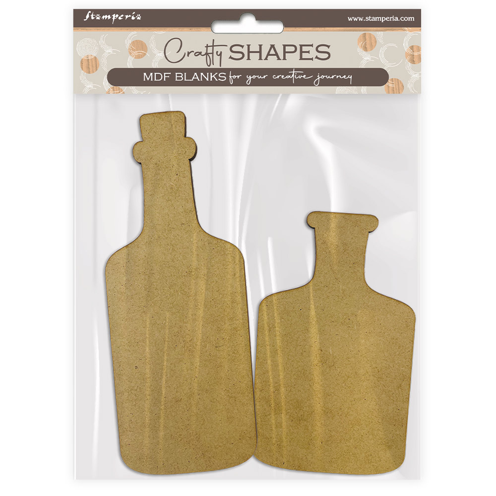 Stamperia Crafty shapes: Bottles