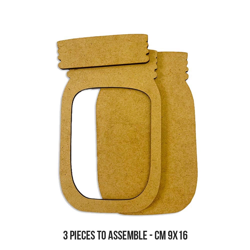 Stamperia Crafty shapes: Jars