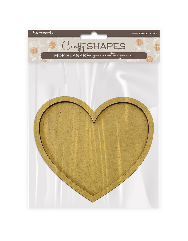 Stamperia Crafty shapes: Hearts