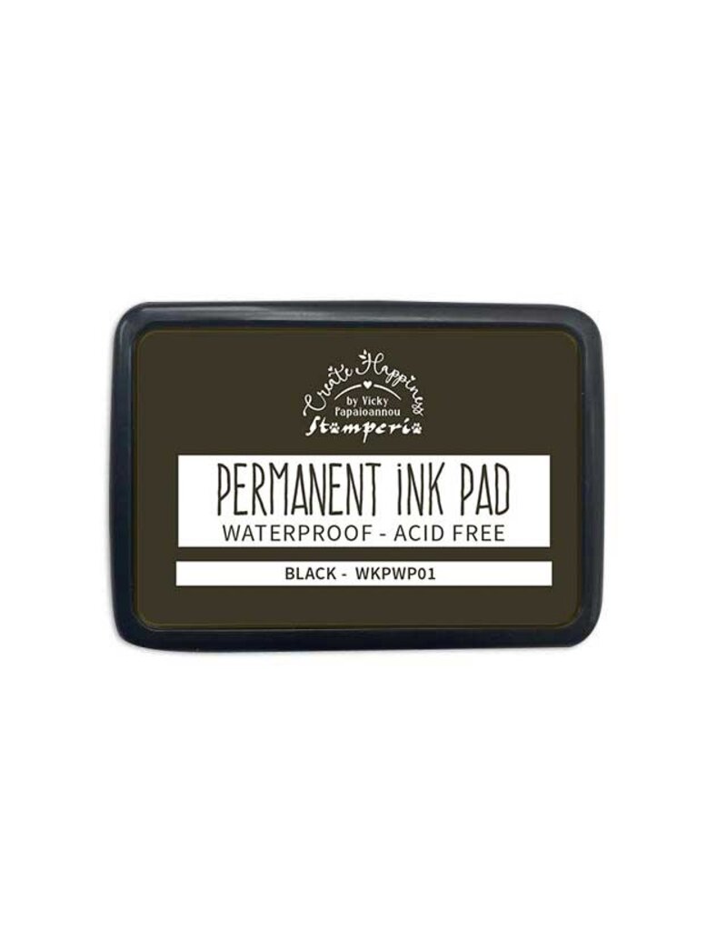 Stamperia Create Happiness Permanent Ink pad - Black