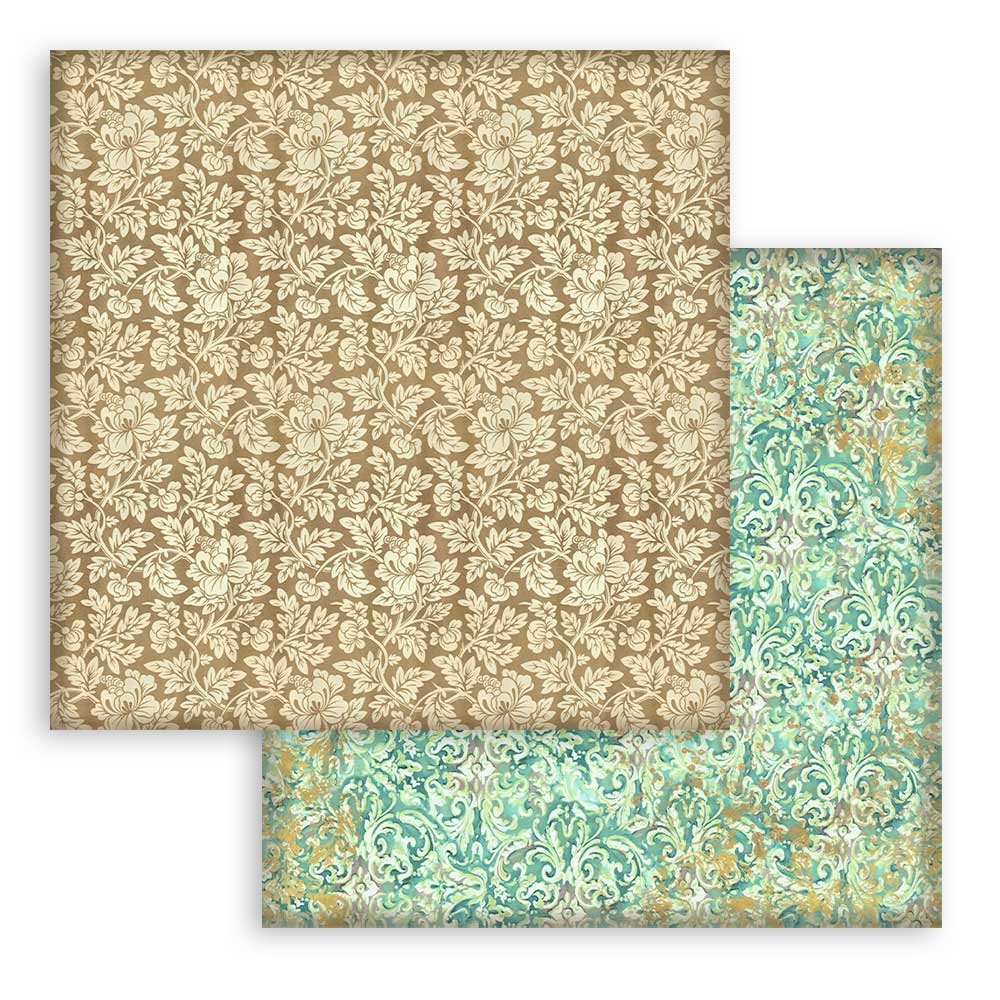 Stamperia Scrapbooking Pad 10 sheets cm 30,5x30,5 (12"x12") Maxi Background selection -  The  Nutcracker