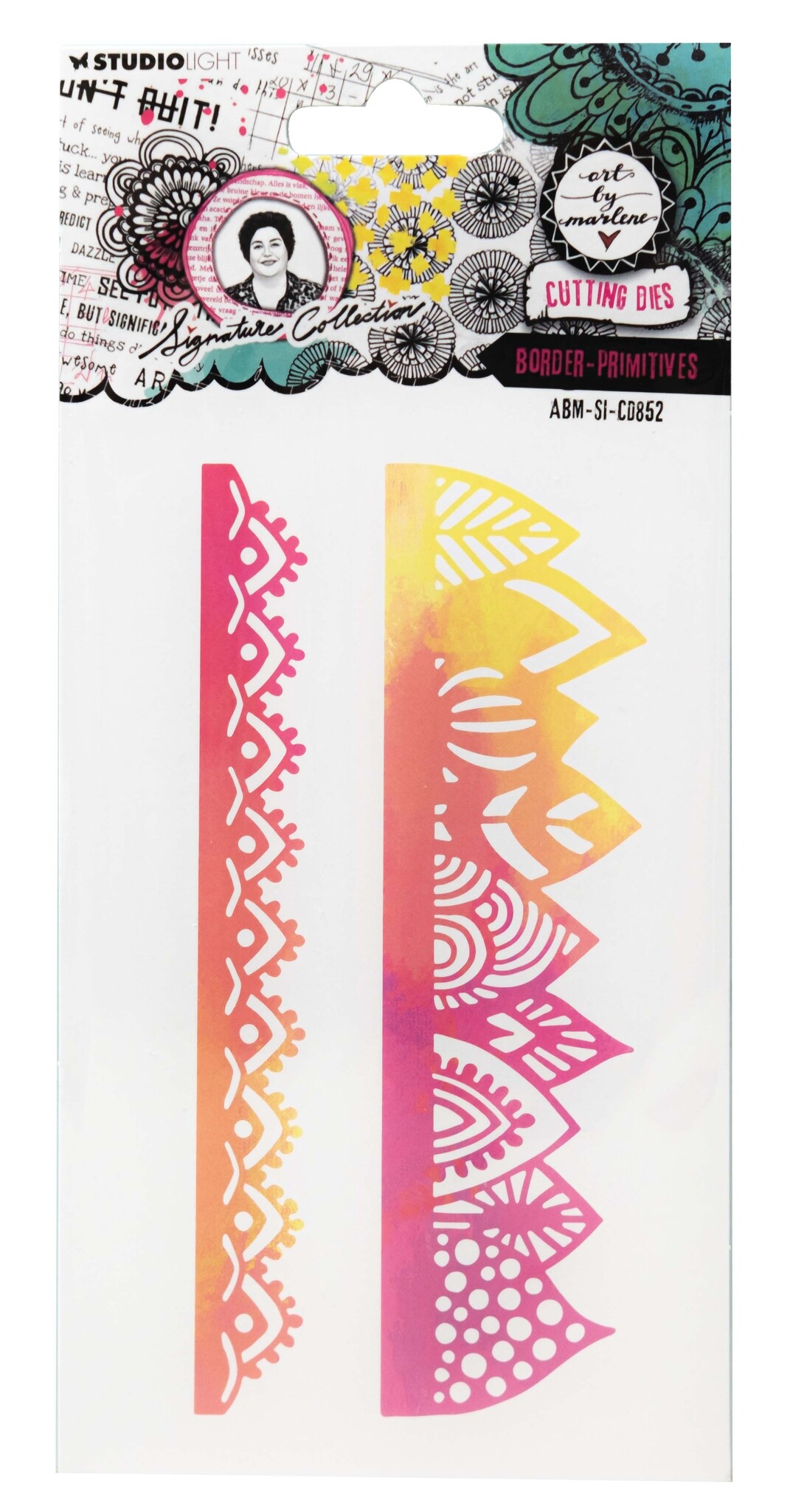 Studio Light ABM Cutting Dies Border-primitives Signature Collection nr.852