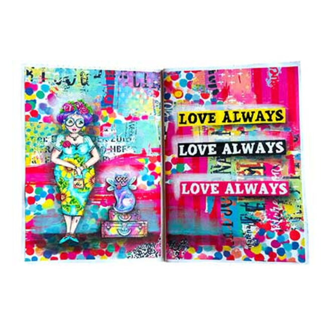 Studio Light ABM Sticky Quotes Golden oldie collector's book Essentials Collection nr.23