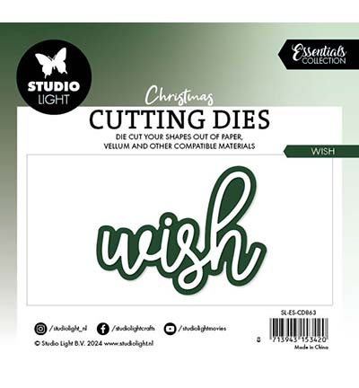 Studio Light SL Cutting Dies Wish Essentials nr.863
