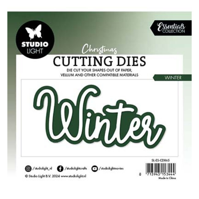 Studio Light SL Cutting Dies Winter Essentials nr.865