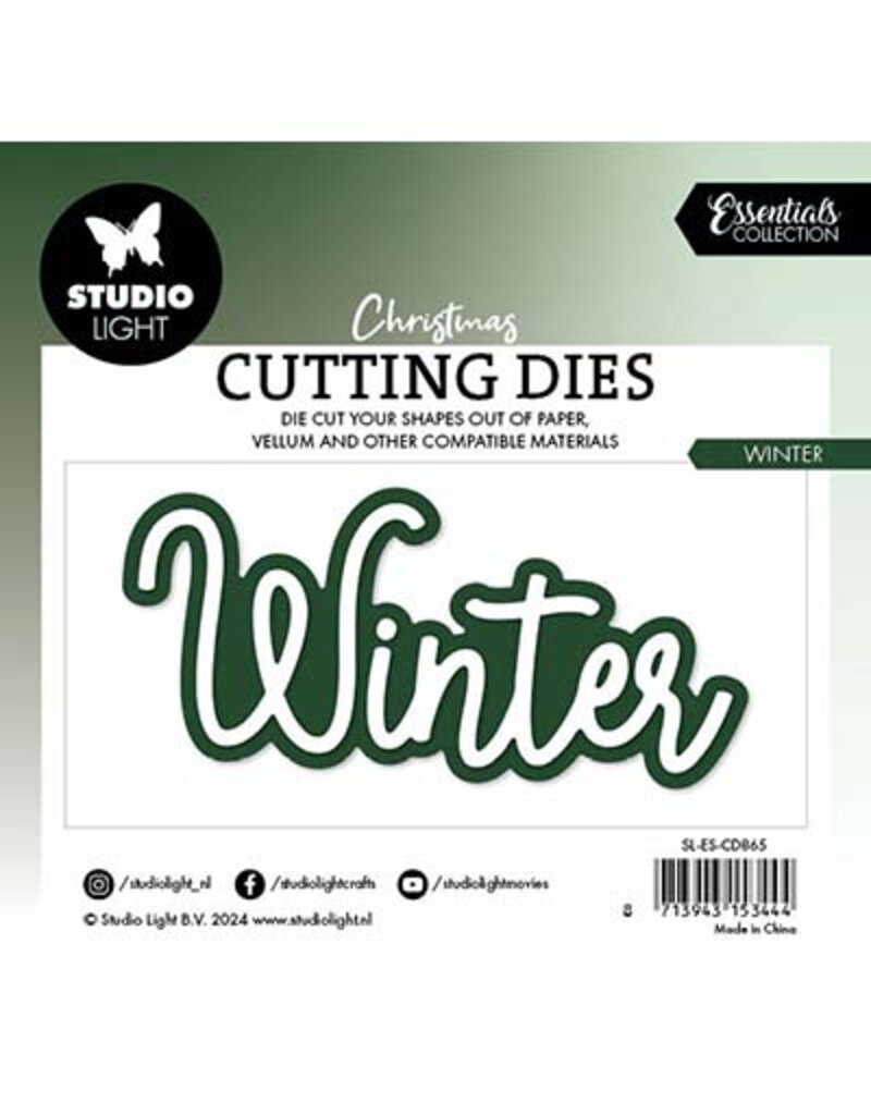 Studio Light SL Cutting Dies Winter Essentials nr.865