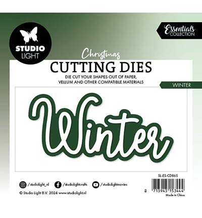 Studio Light SL Cutting Dies Winter Essentials nr.865