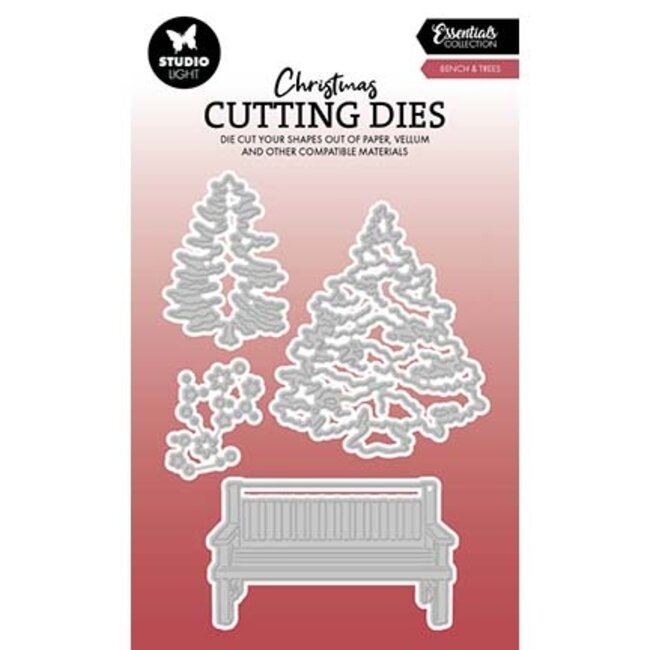 Studio Light SL Cutting Dies Bench & trees Essentials nr.872