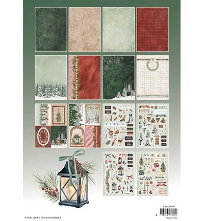 Studio Light SL Die-cut Designer PP Festive Forest Essentials nr.219