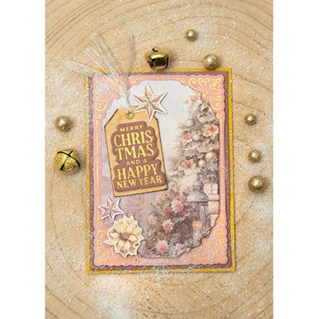 Studio Light SL Glitter Paper Pad Gold, silver and black Essentials nr.209