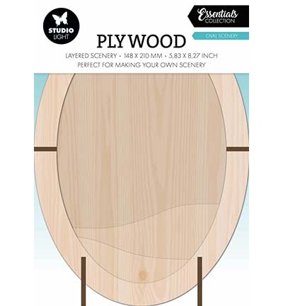 Studio Light SL Plywood Oval scenery Essentials nr.05