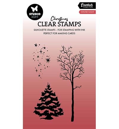 Studio Light SL Clear Stamp Winter night Essentials nr.711