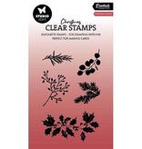 Studio Light SL Clear Stamp Christmas foliage Essentials nr.712